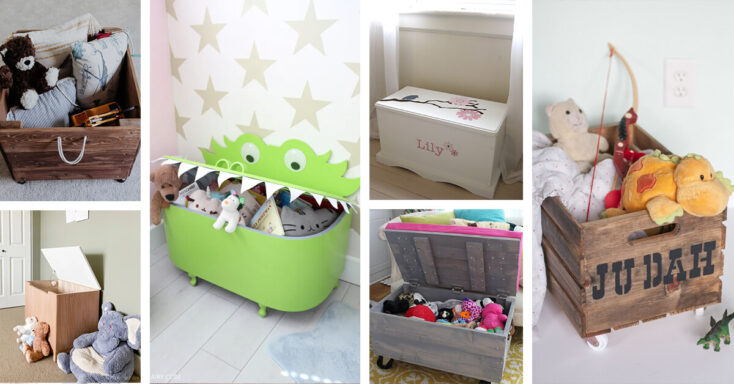 Featured image for 17 Awesome DIY Toy Box Ideas to Tidy up Your Kid’s Room