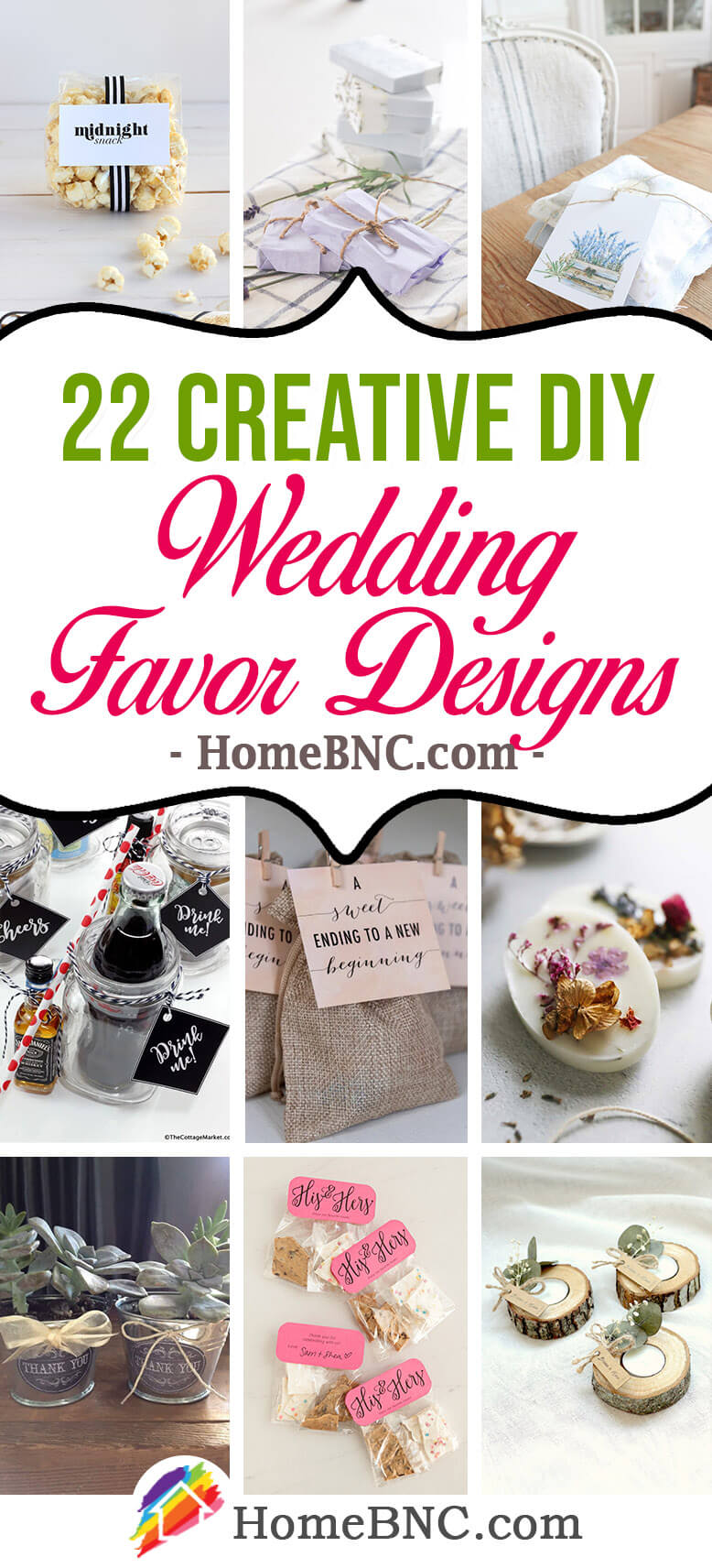 Best DIY Wedding Favors