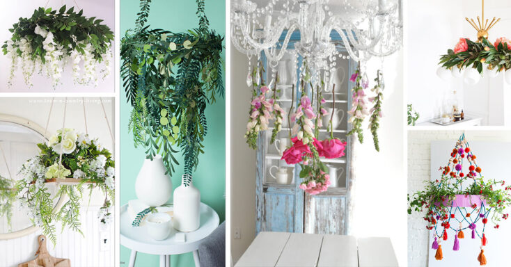 Featured image for 18 DIY Flower Chandelier Ideas that will Bring a Fresh New Look into Your Home