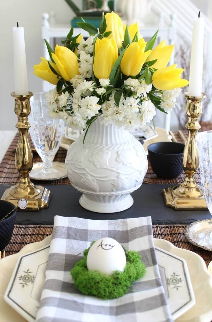 Chic and Stylish Springtime Table Decor