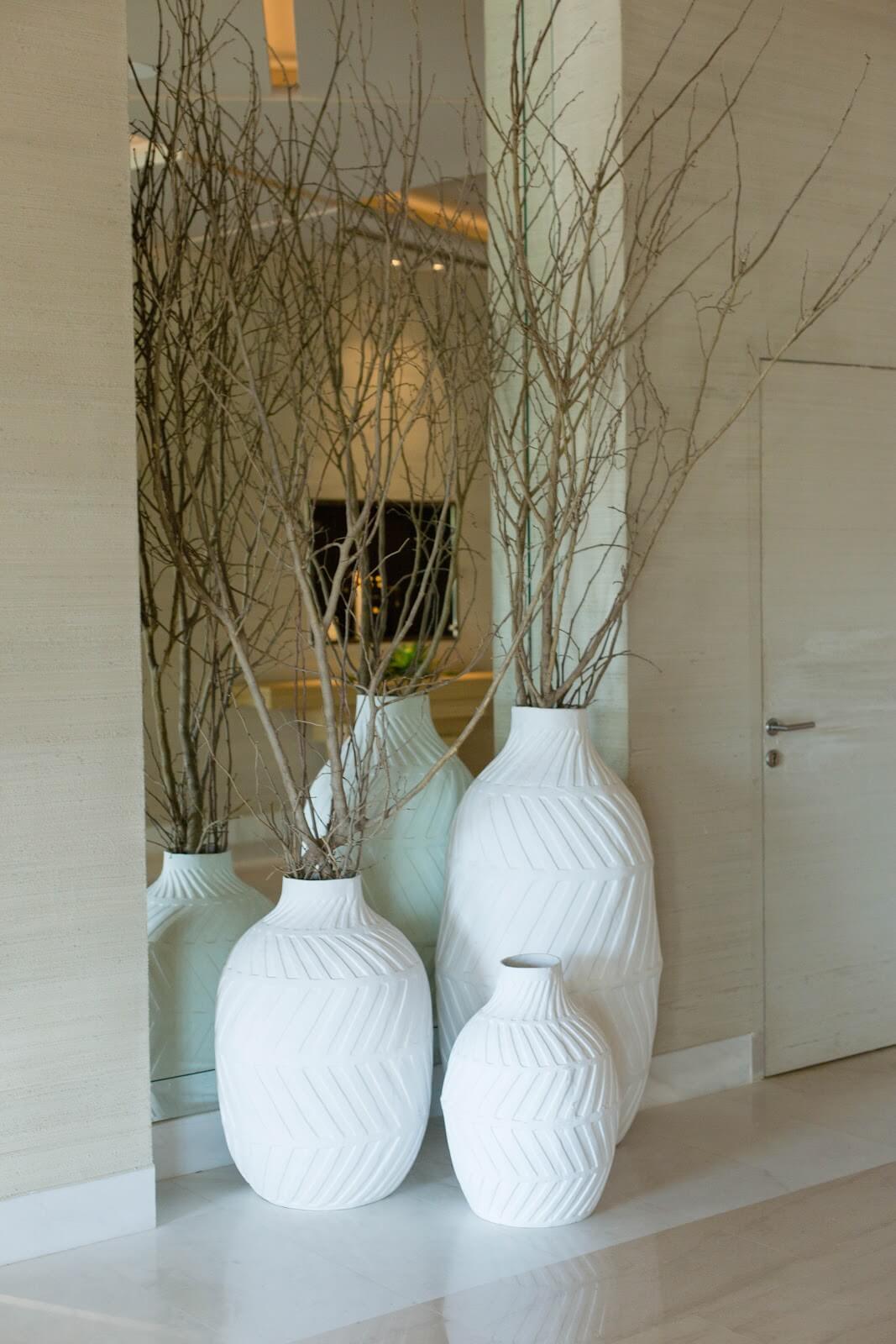 Breathtaking Vase Trio in Pristine White