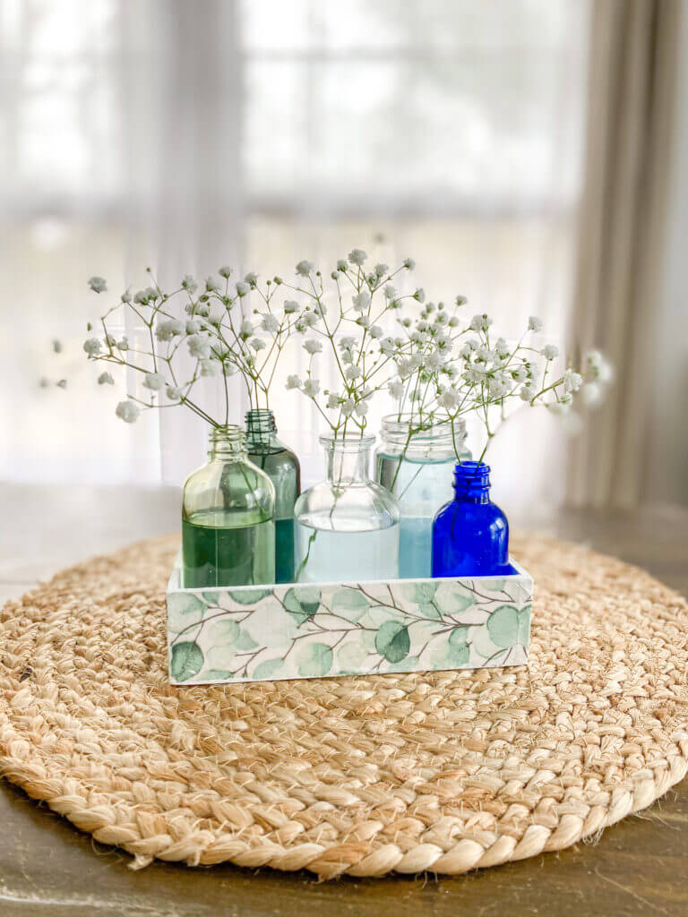 Simple and Crafty Rustic Centerpiece