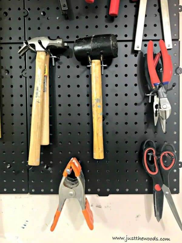 Small Scale Tool Pegboard Design