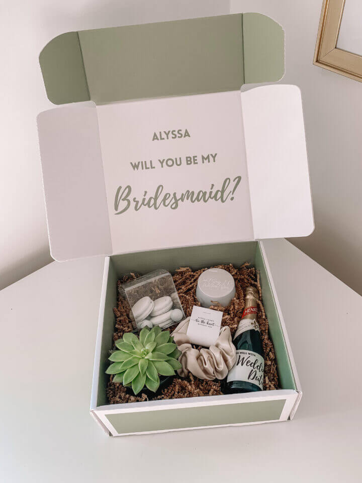 Personalizing Your Homemade Proposal Box