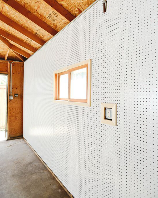 Super Sized Pegboard Tool Organizer Idea