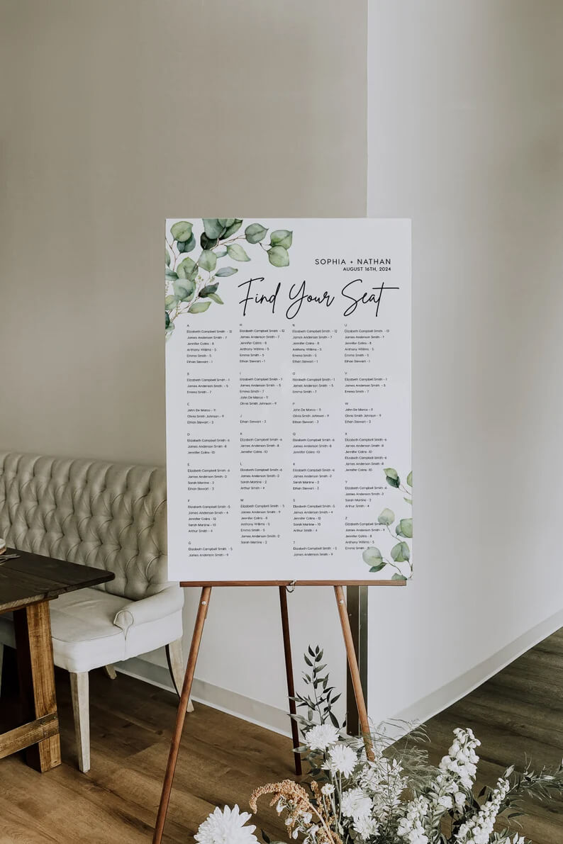 21 Best DIY Wedding Seating Chart Ideas for 2023