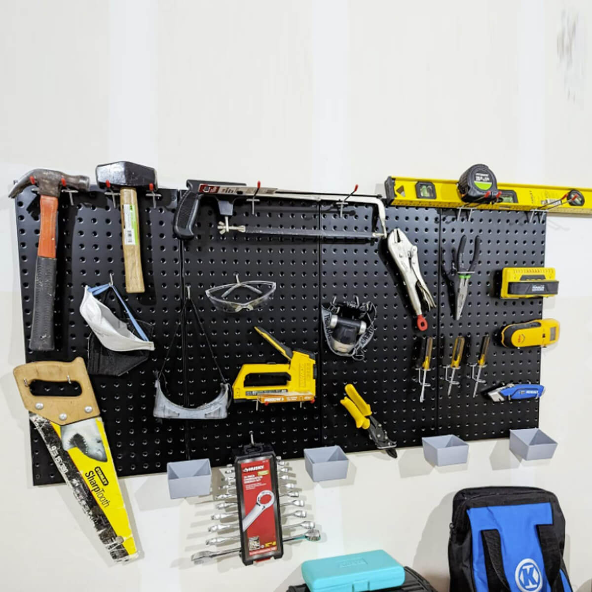 Wallmaster Pegboard Organizer Garage Storage