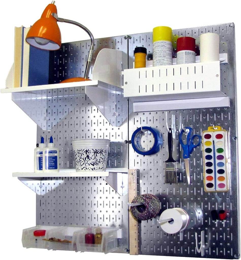 Wall Control Galvanized Steel Pegboard