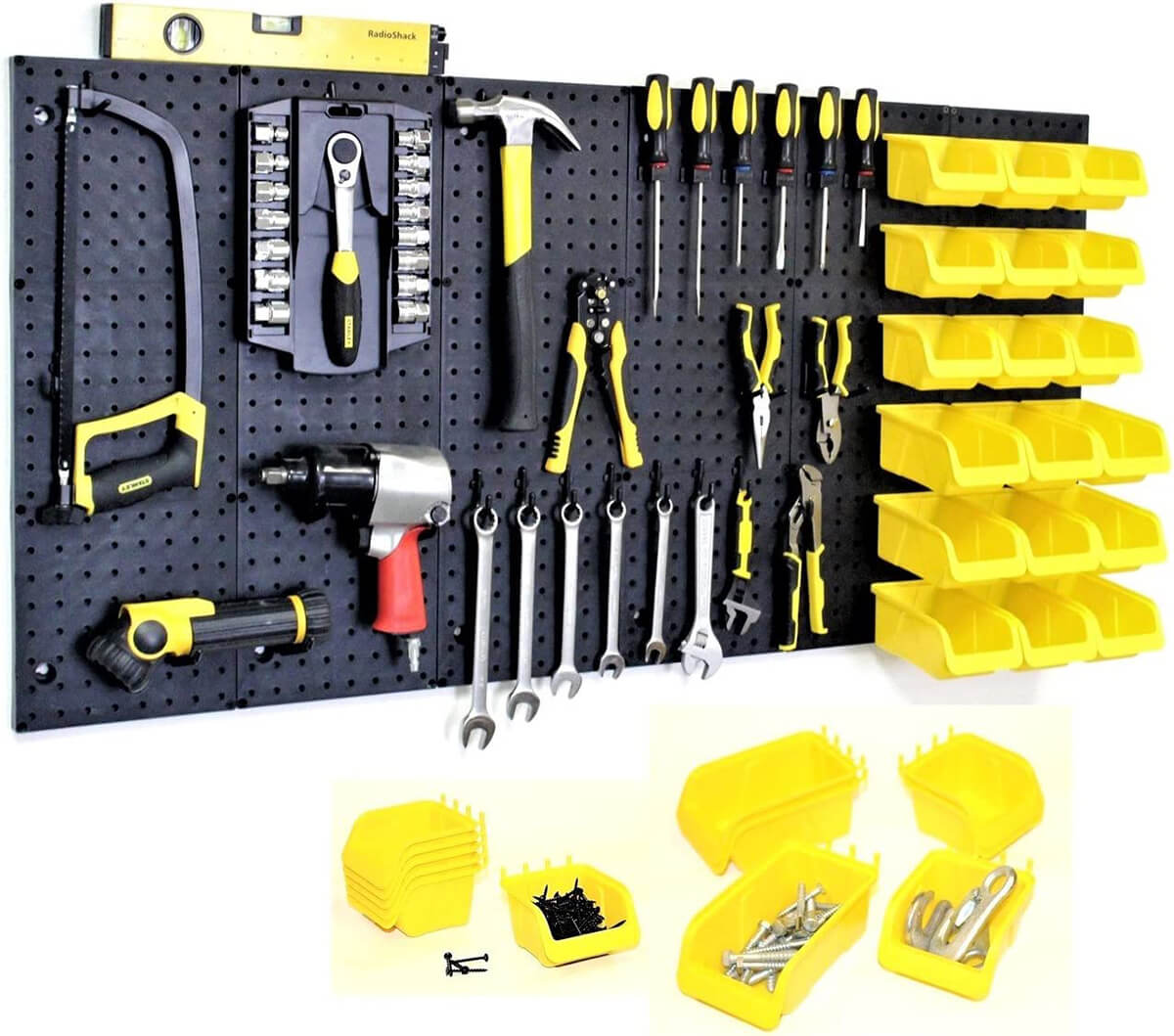 WallPeg Garage Storage System Organizer