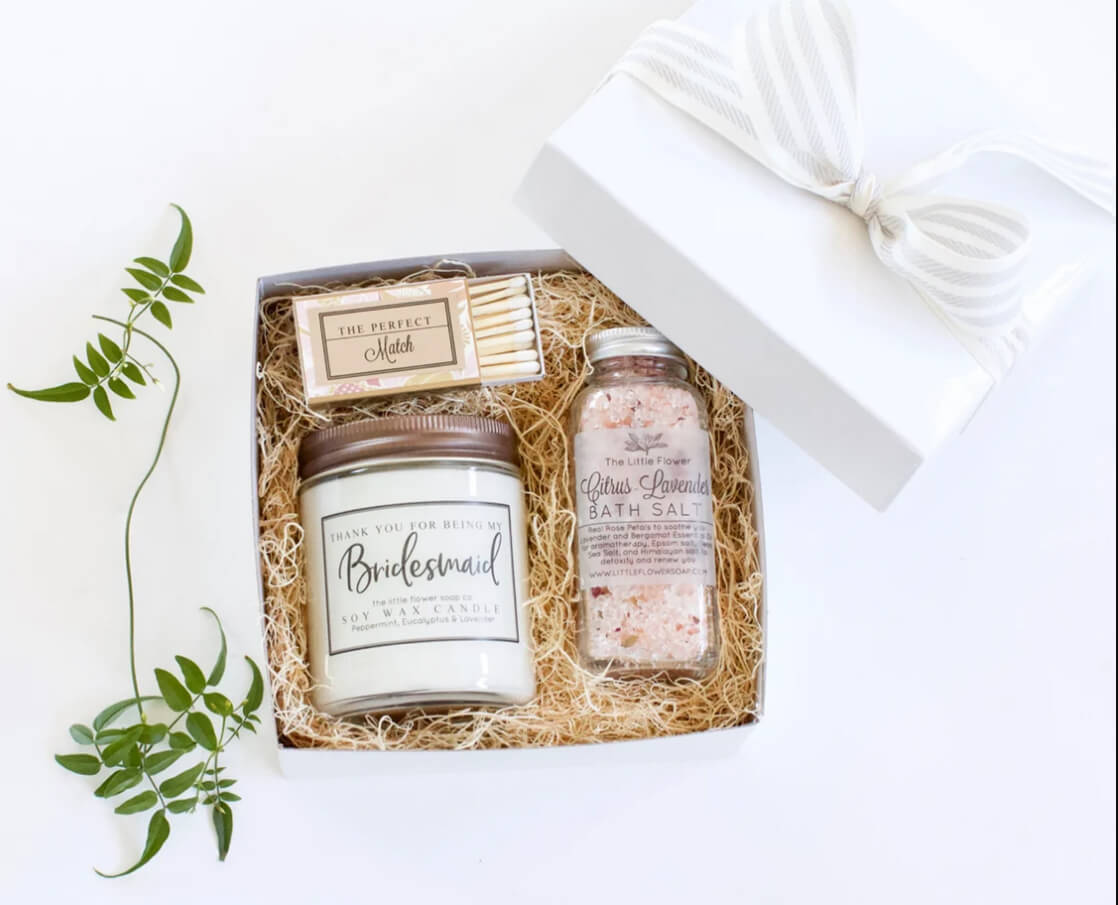 Sweet-Smelling Little Luxuries Bridesmaid Proposal Box