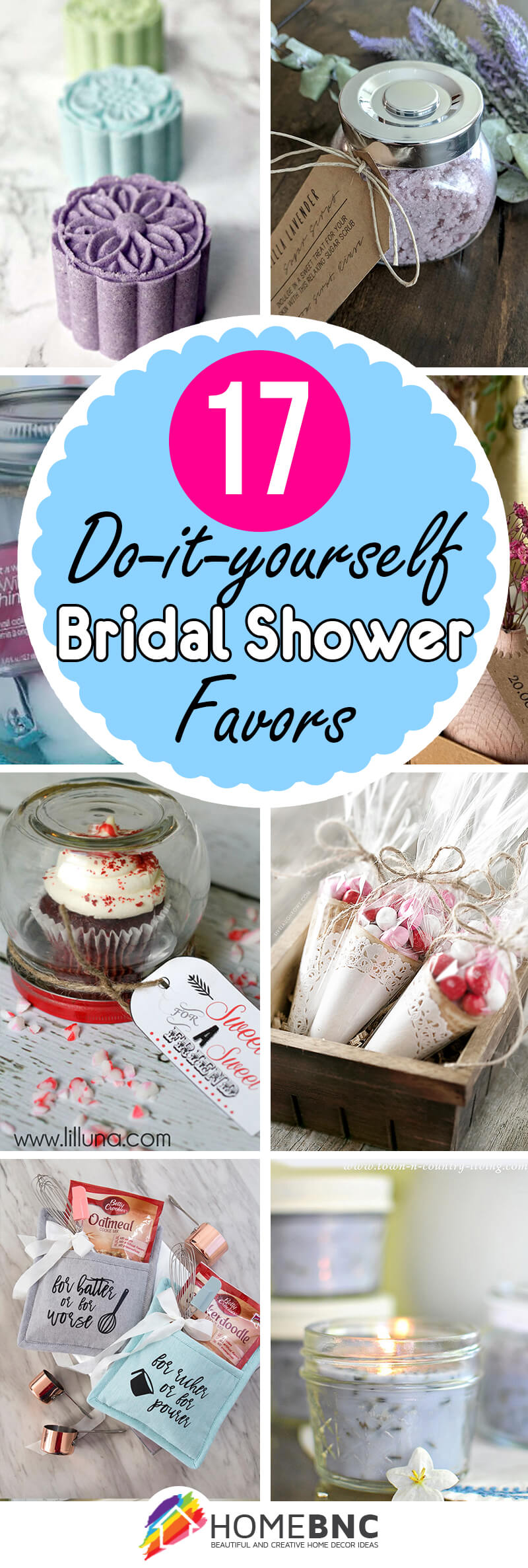 Best DIY Bridal Shower Favors