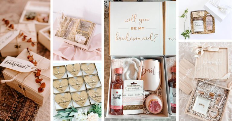 DIY Bridesmaid Proposal Boxes