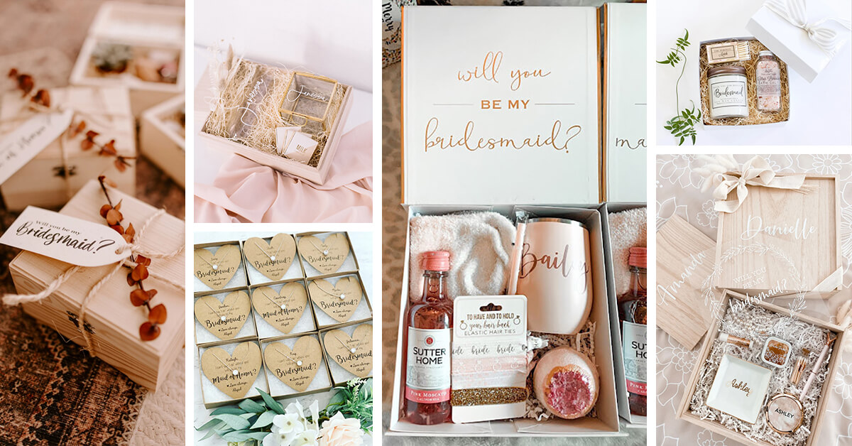 25 Best Diy Bridesmaid Proposal Box Projects For 2023 