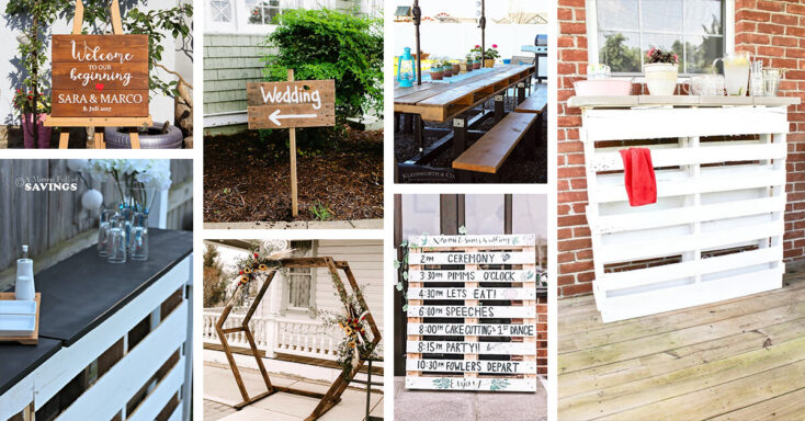 Featured image for 17 Creative and Adorable DIY Pallet Projects for Your Wedding