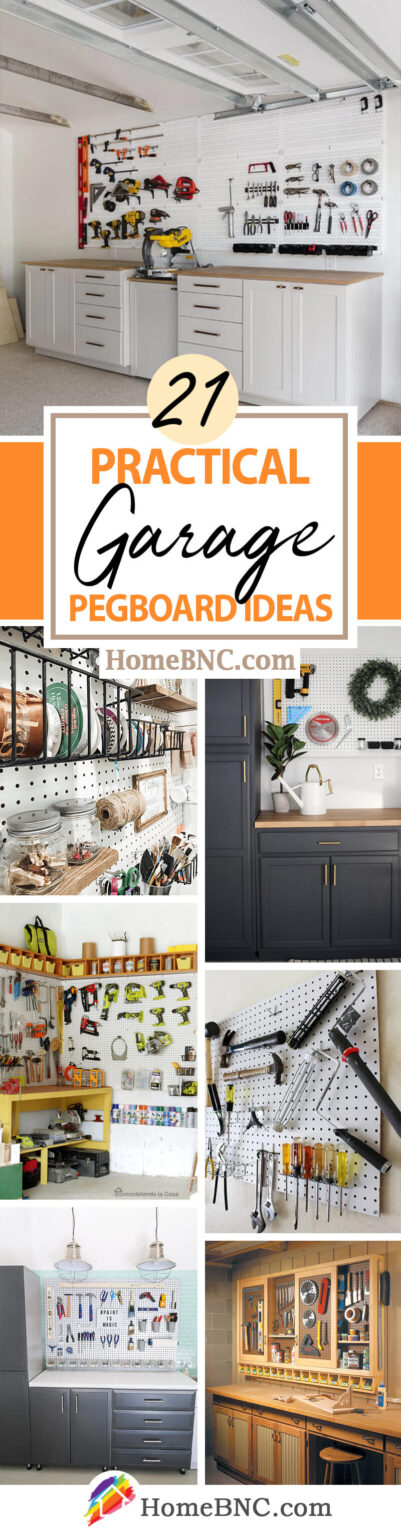 21 Best Garage Pegboard Ideas For A For Neat And Tidy In 2023   Garage Pegboard Ideas Pinterest Share Homebnc 401x1536 