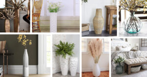 Large Floor Vase Decorations