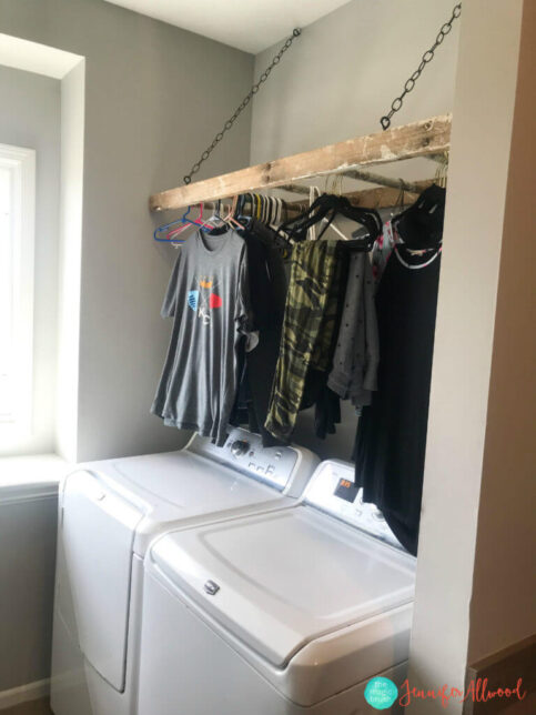19 Easy DIY Wall Mounted & Pull-Out Drying Racks