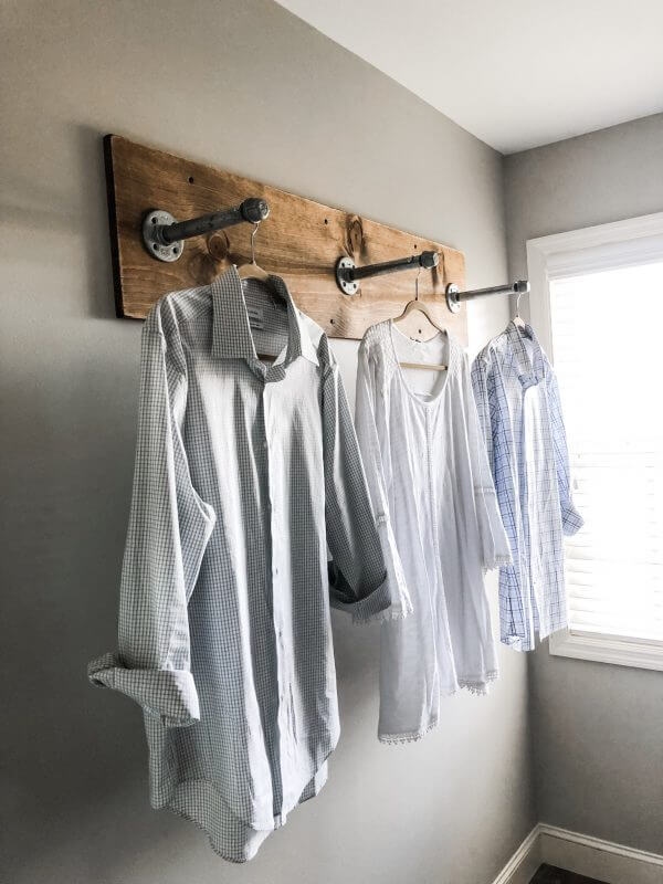 Sturdy Drying Rack Bursting with Industrial Flair