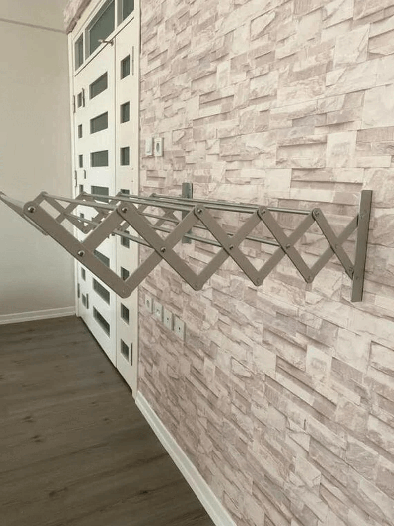 Folding Aluminum Clothes Drying Rack