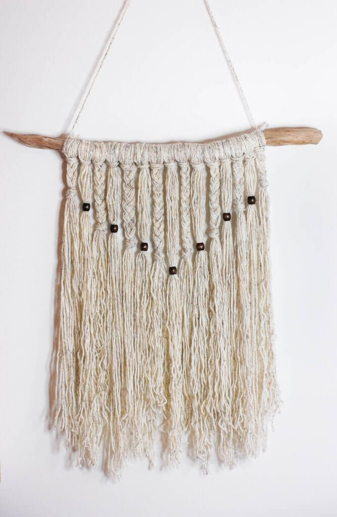 Braided Yarn Wall Hanging Decor