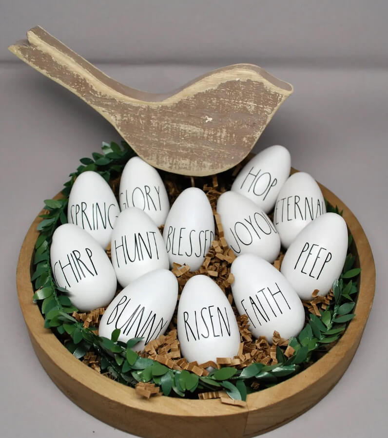 Vinyl Decals for Religious Easter Eggs
