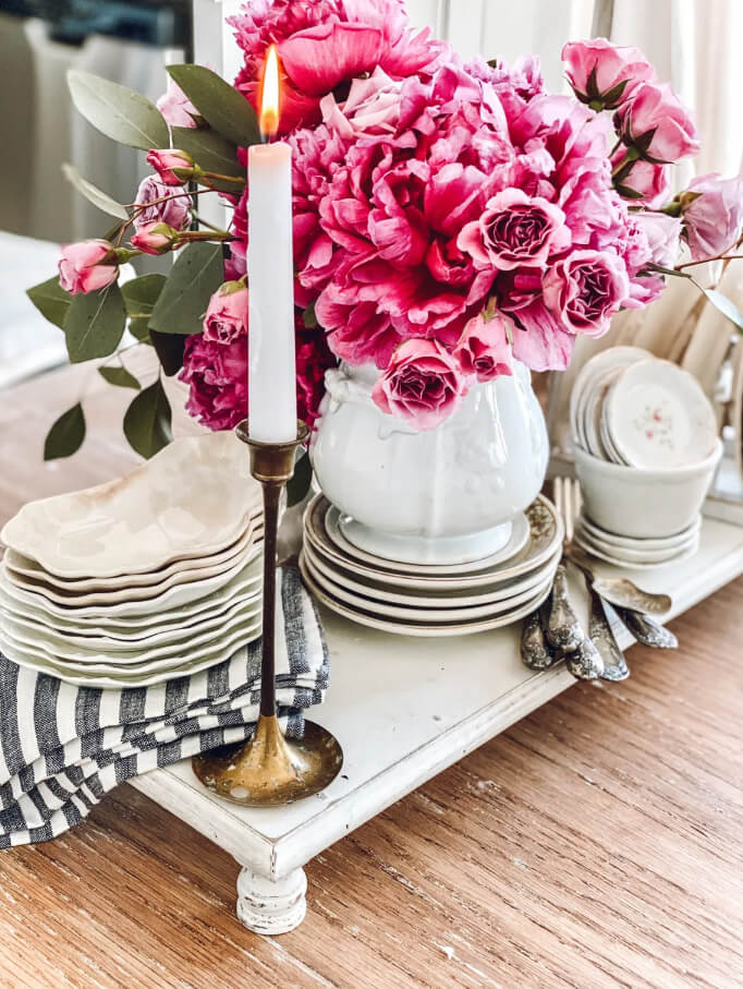 Celebrating with a French Country Chic Table