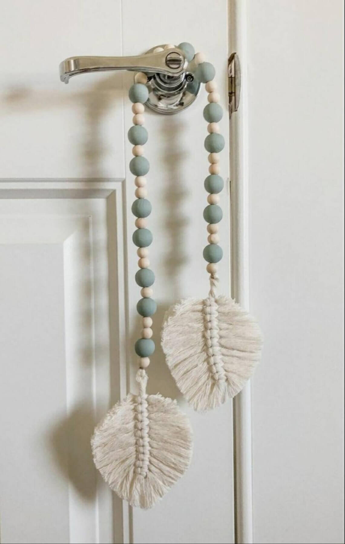 Macrame Styled Curtain Tie Backs