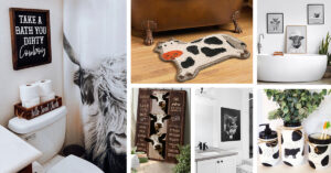 Cow Bathroom Decorations