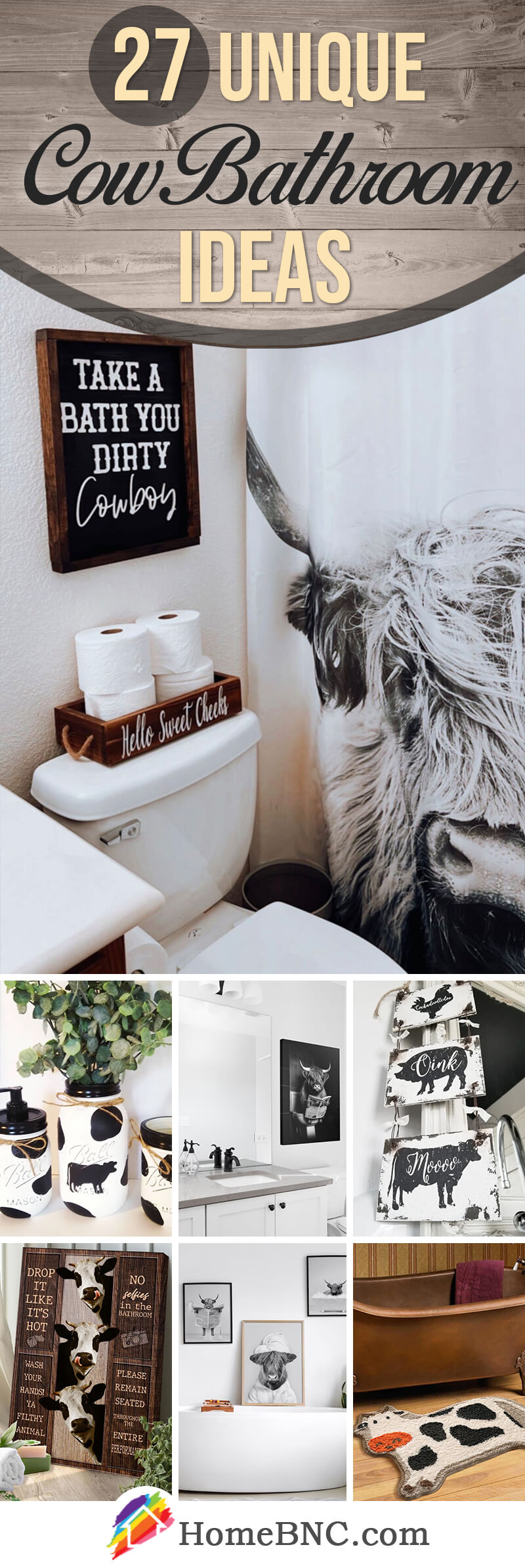 Cow Bathroom Decor Ideas