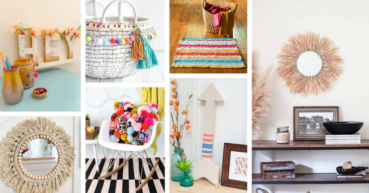 Featured image for 25 Fun DIY Boho Crafts to Naturally Glam up Your Home