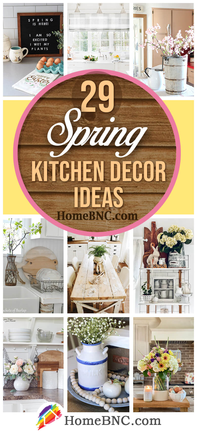 Spring Kitchen Decor Ideas