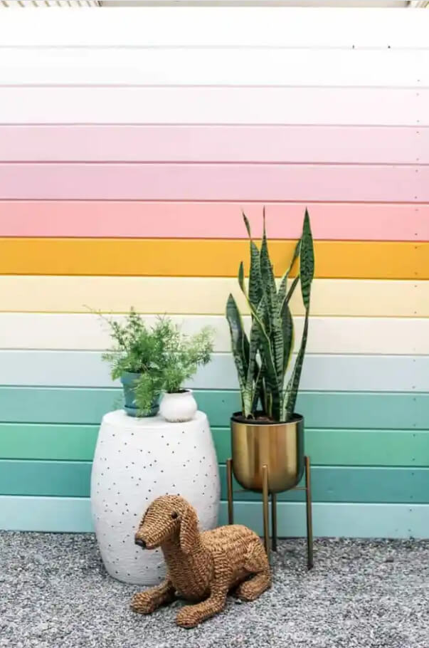 21 Inspiring Outdoor Wall Decor Ideas with Good Vibes for 2024