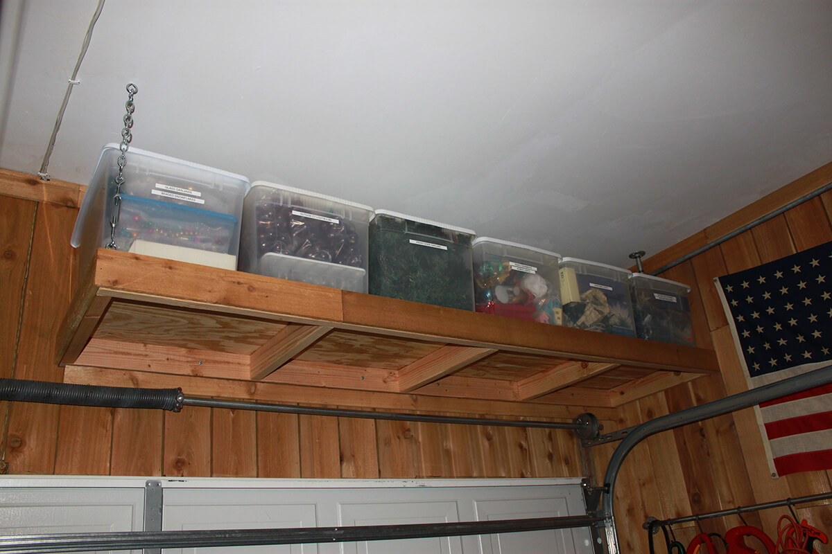 Creating Storage Above Your Garage Door