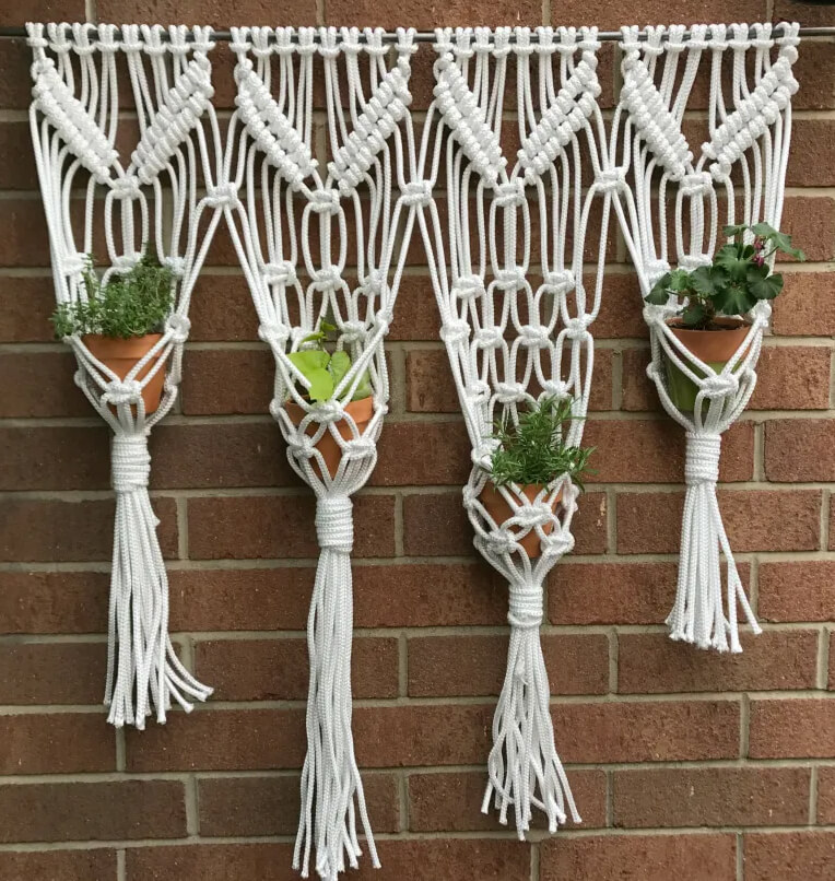 Step-by-Step Macrame Hanging Plant Holder