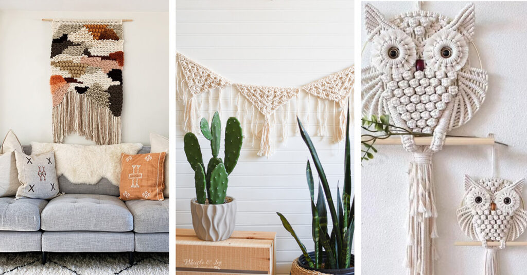 22 Crochet Wall Hanging Ideas to Celebrate Your Creativity in 2023