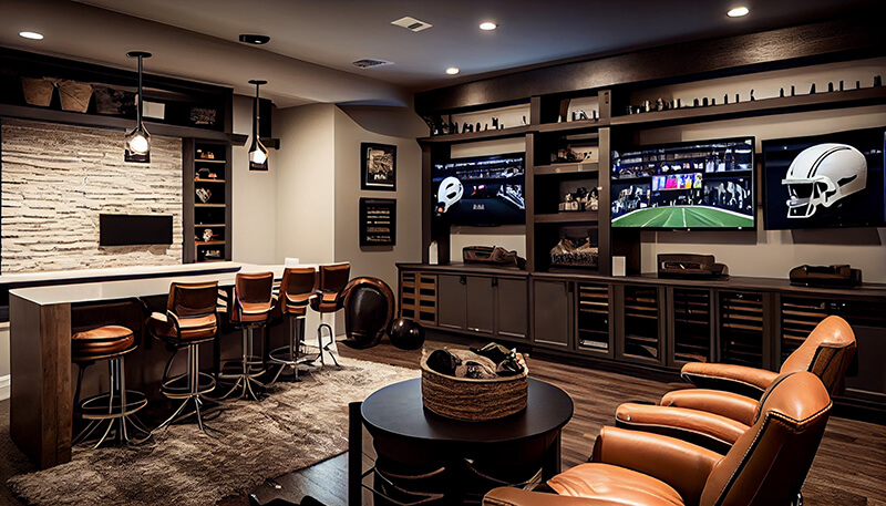 What do you need in a man cave?